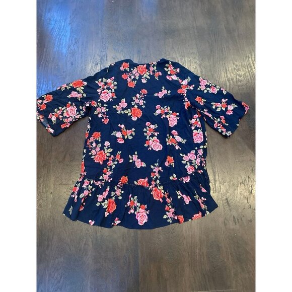 Maurice’s floral decorative coverup - women’s large - B11 - Picture 3 of 3